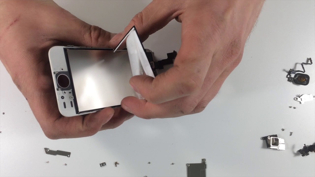 iphone  SE замена подсветки