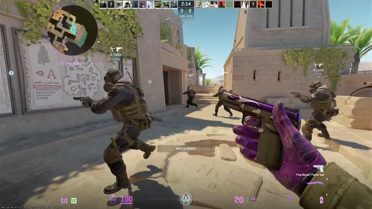 Counter-Strike 2 Casual Anubis gameplay №22 (No Commentary)