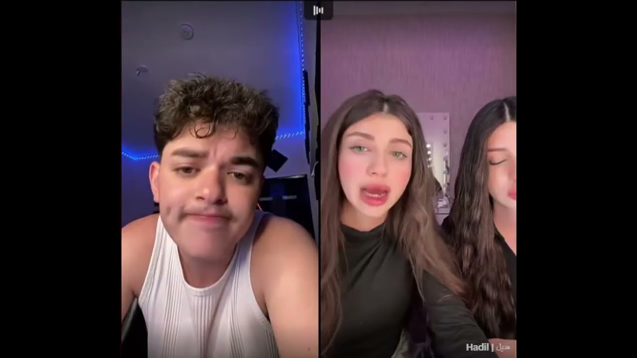احمد وليد يحلا المشاكل بين هديل و نور الهدى فضحو بعض ومشكله مع الان شو صار بلاخير عن قصه الكليب