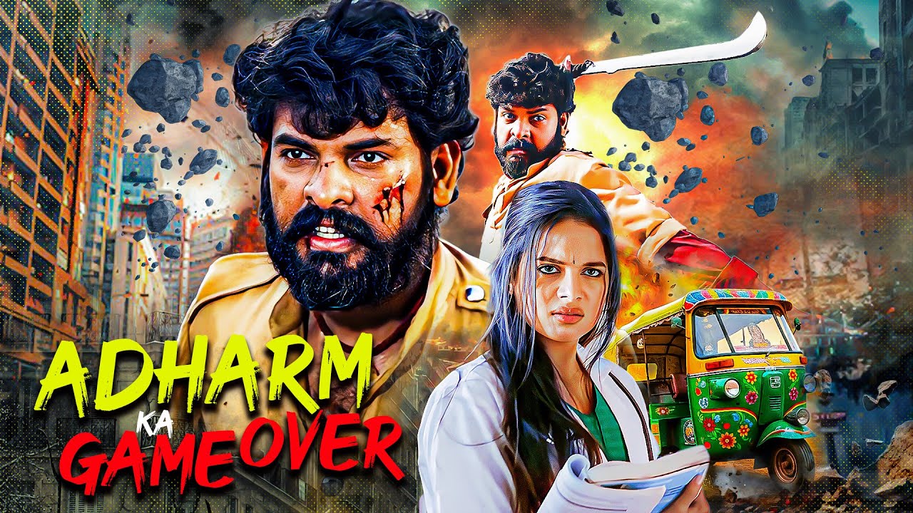 ADHARM KA GAME OVER | South Action Blockbuster Movie | NEW RELEASED HINDI DUBBED MOVIE