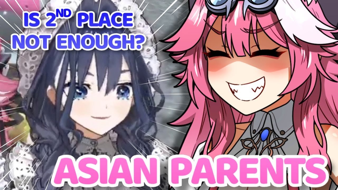 Raora goes to asian parents mode to make Kronii to be a winner