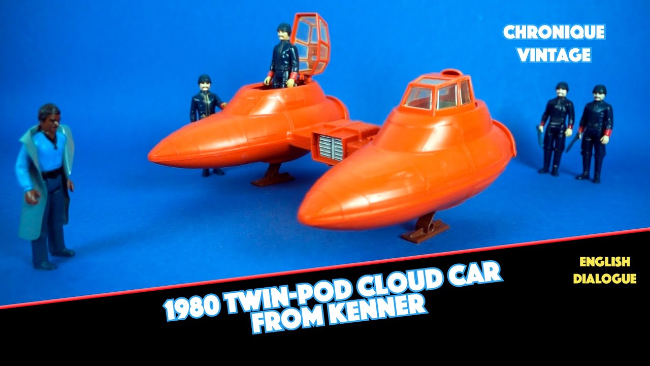 1980 Vintage Kenner Star Wars Twin Pod Cloud Car (English Dialogue)