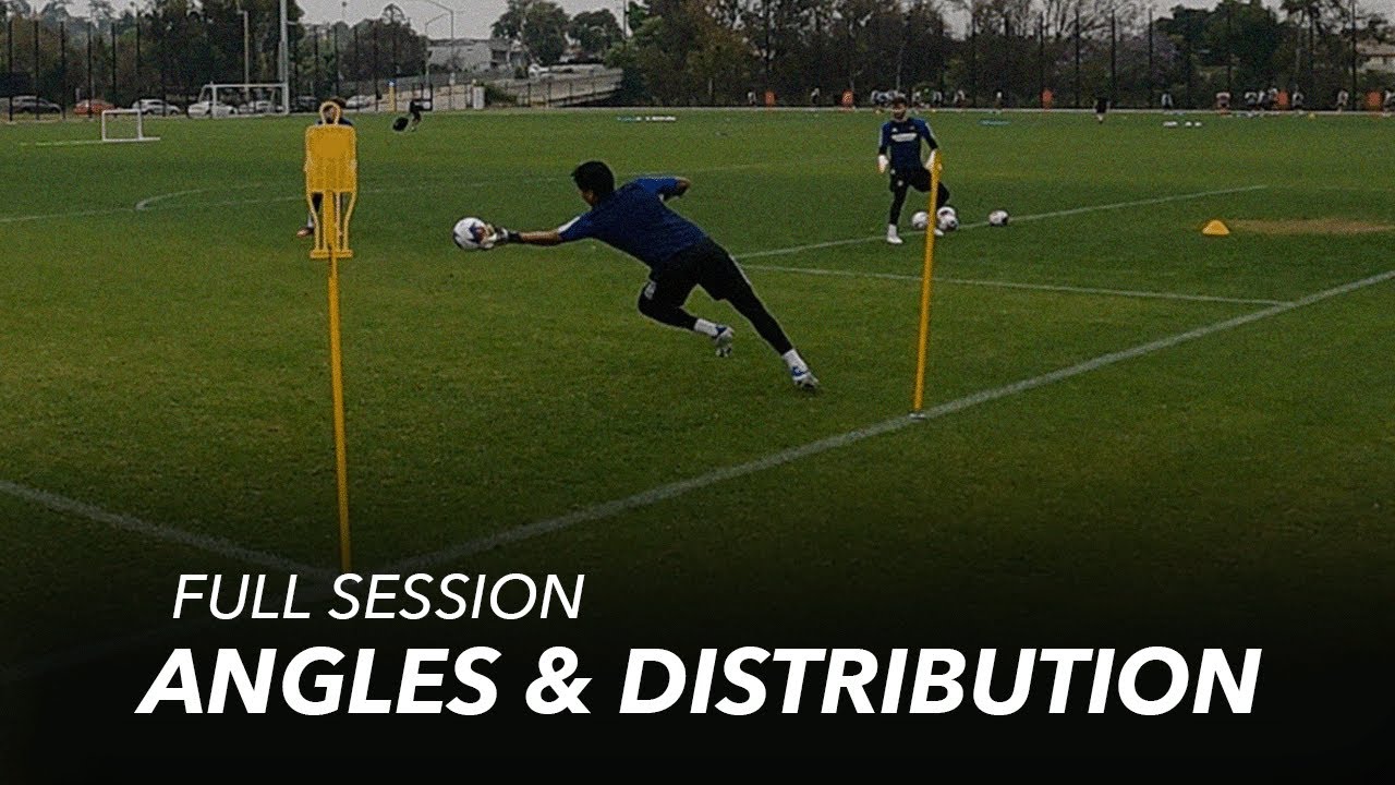 3 Angles & Distribution Drills | Full Session | LAFC 2 Goalkeeper Training