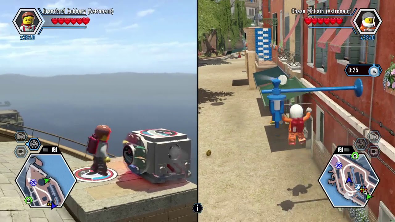 Fresco Cleanup | LEGO City Undercover 2-Player GAMEPLAY PART 44