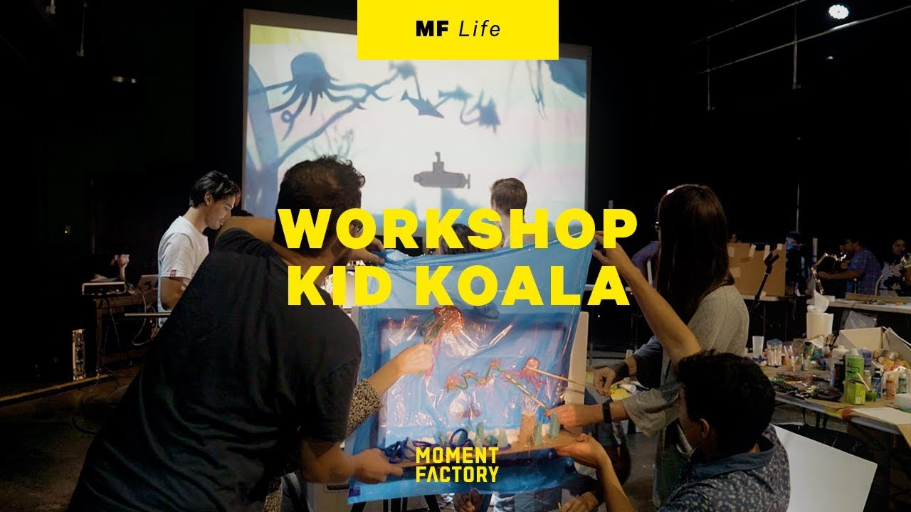 Workshop Collaboration with Kid Koala | Un atelier collaboratif avec Kid Koala