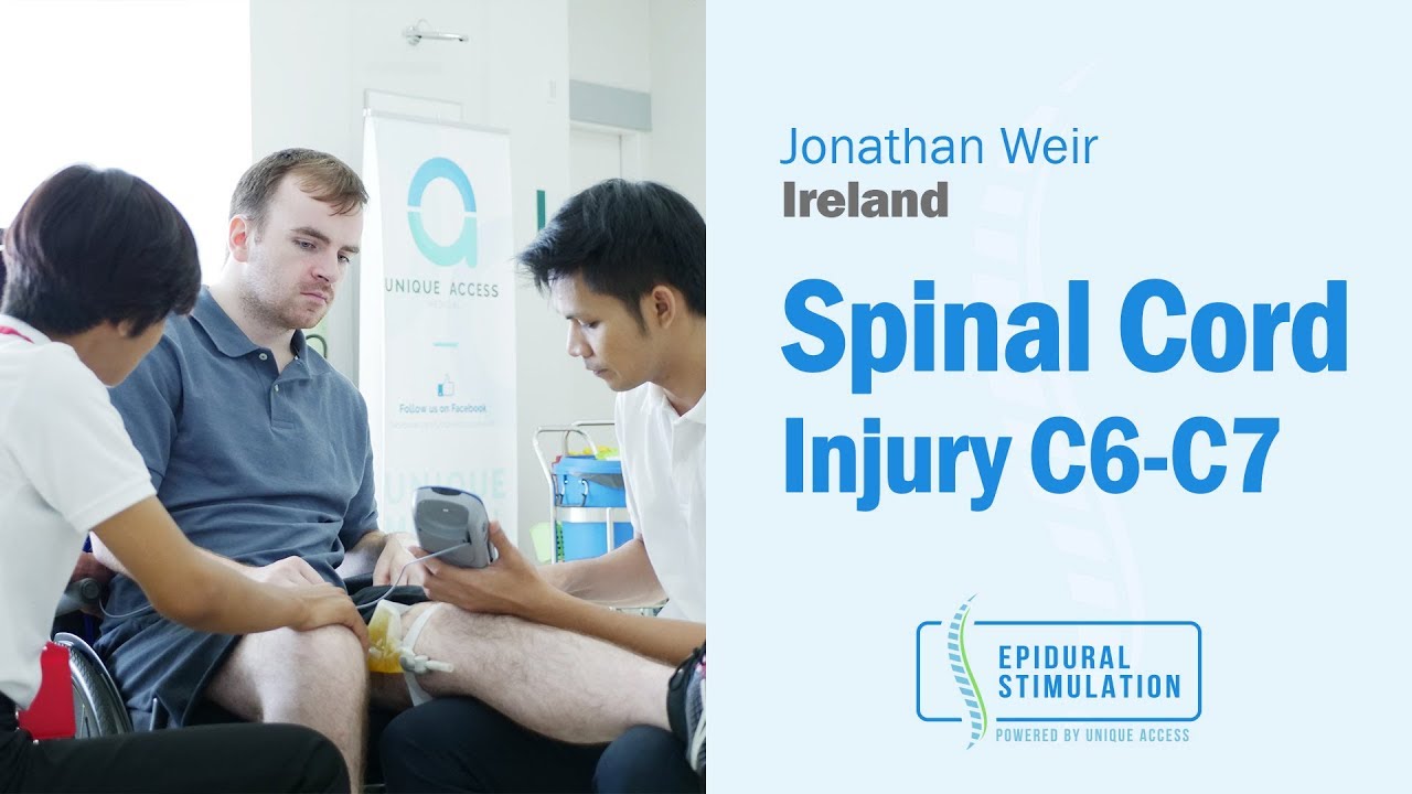 Epidural Stimulation Brings New Hope to C6-C7 Spinal Cord Injury Patient Jonathan from Ireland