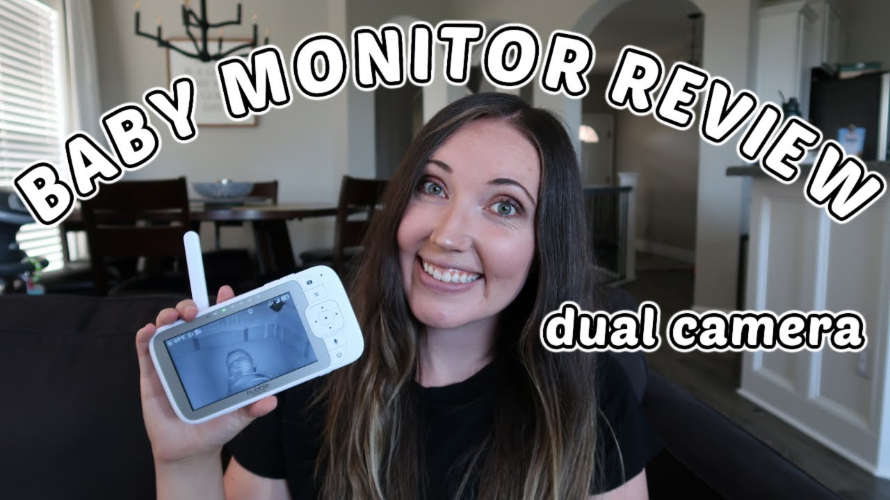 BABY MONITOR REVIEW || dual camera from Hubble Connected