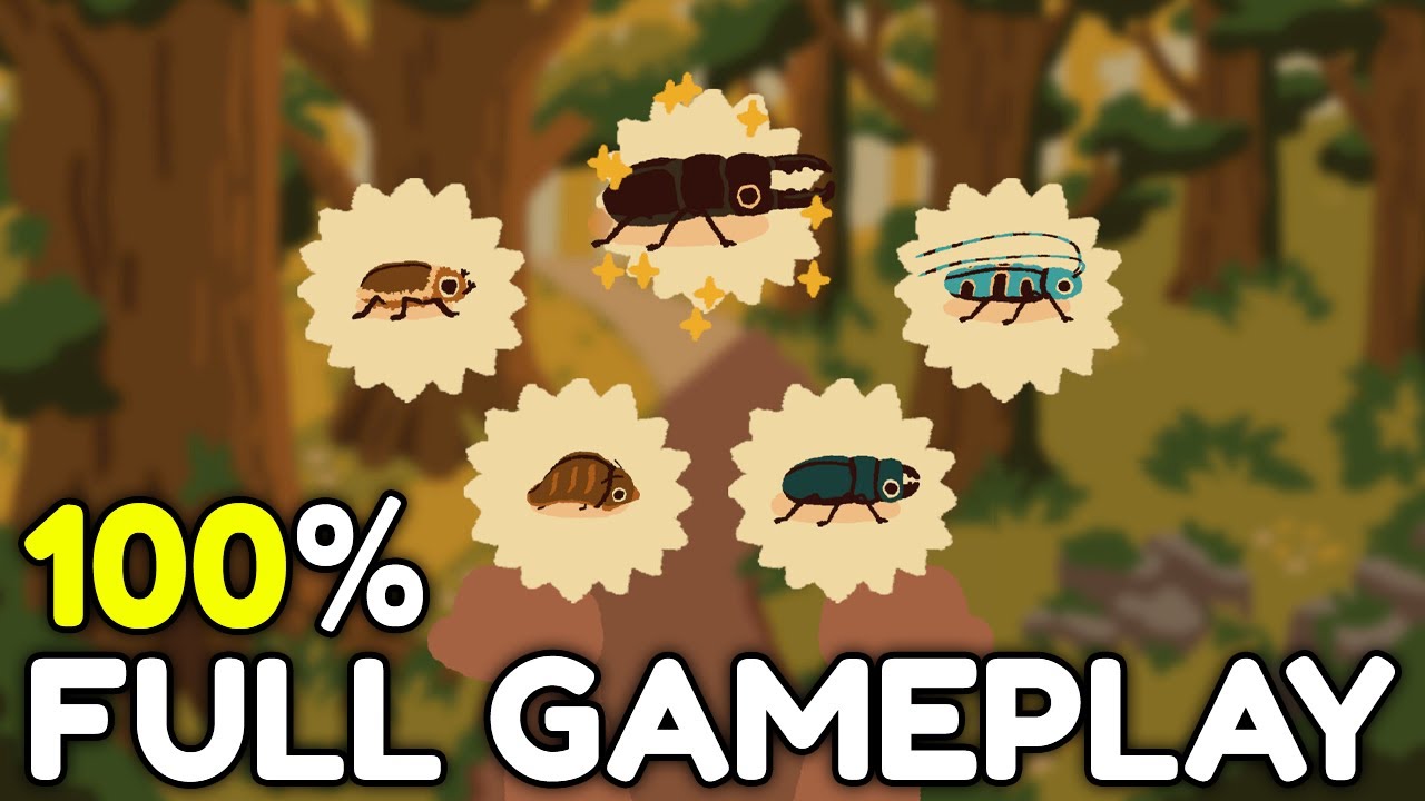 Im playing 100% of a game about catching bugs