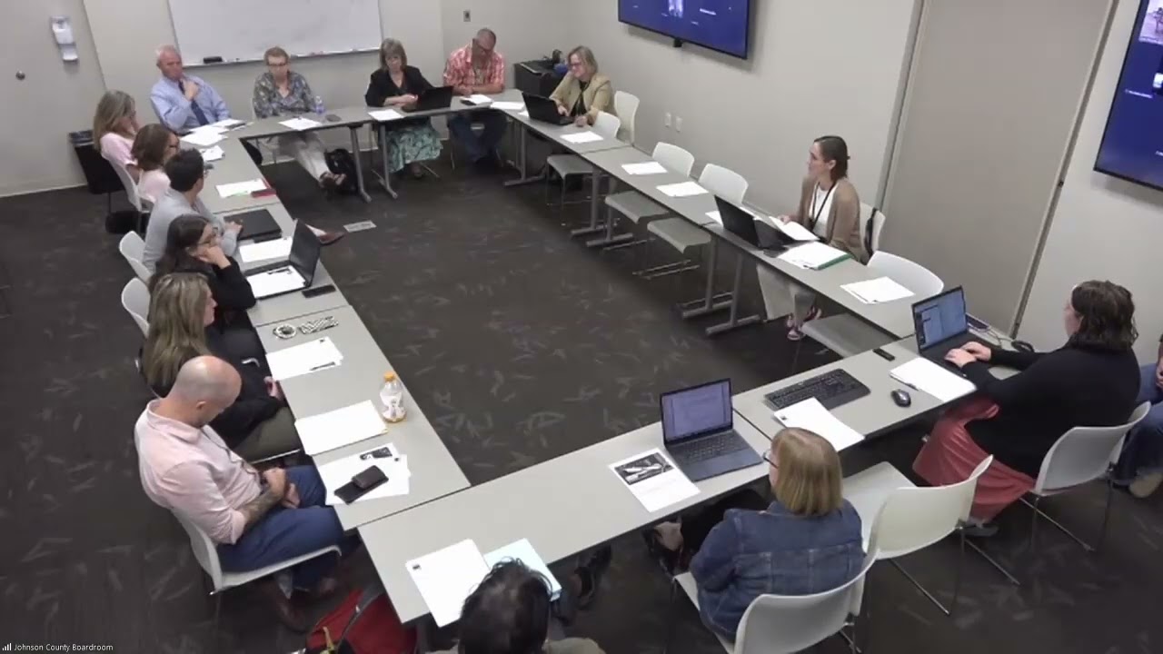 Johnson County Criminal Justice Coordinating Committee - 10/9/2025 meeting