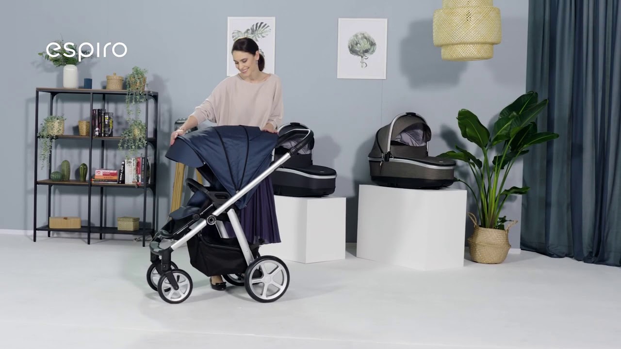 Детская коляска 2 в 1 Espiro Next Multicolor купить в интернет магазине bebe-market.com.ua