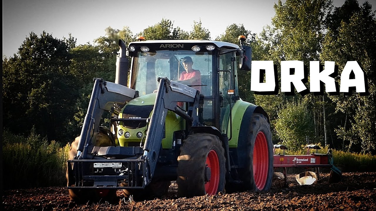 🔥Orka po oborniku 🔥Claas Arion 420🔥 Kverneland AB-100🔥