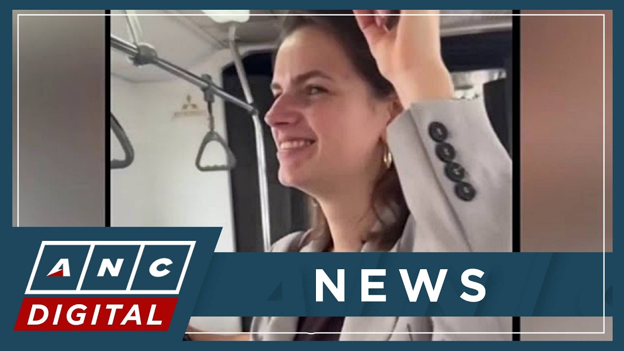 Dutch ambassador rides MRT, highlights Metro Manila traffic woes | ANC