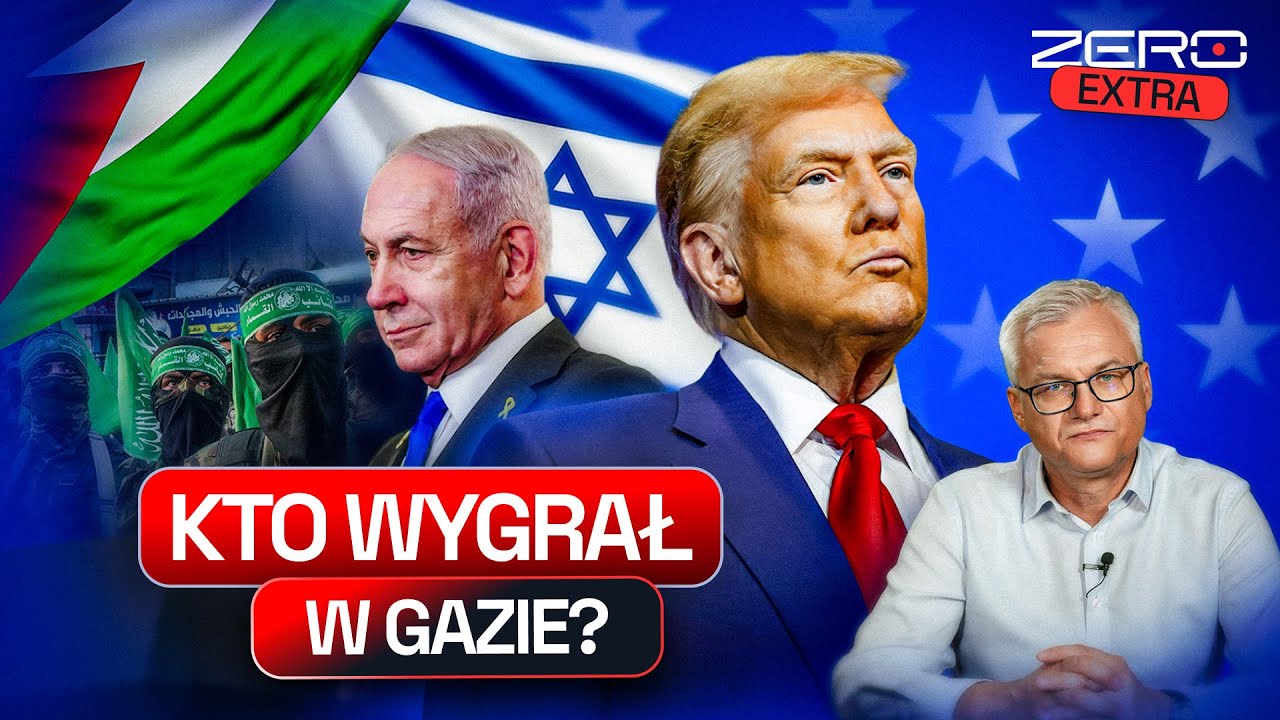 IZRAEL, HAMAS, A MOŻE PO PROSTU TRUMP? KTO ZYSKAŁ NA KONFLIKCIE W GAZIE?