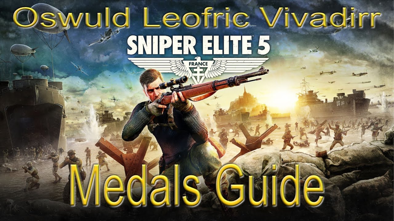Sniper Elite 5 Mission 4 - Medal -  Saboteur
