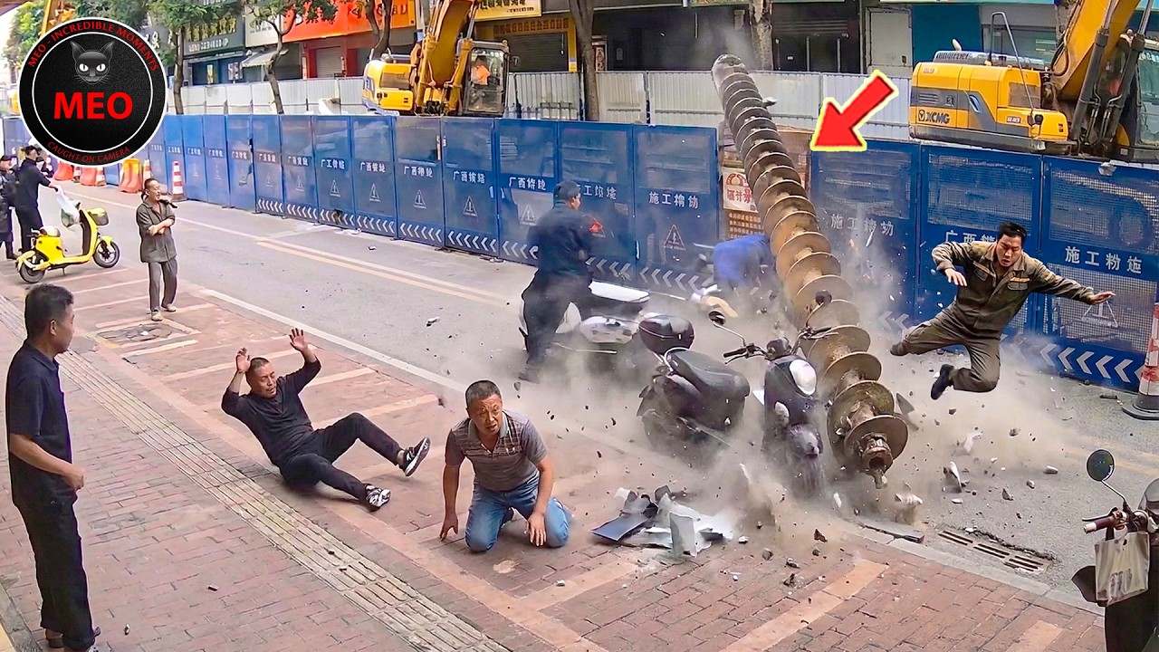 Moments Filmed Seconds Before Disasters | Incredible Moments Caught on Camera (P257)