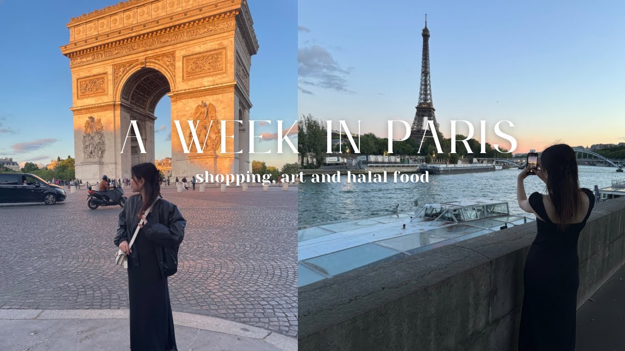 PARIS VLOG 🥐| getting my first polene, cute cafes, halal food!