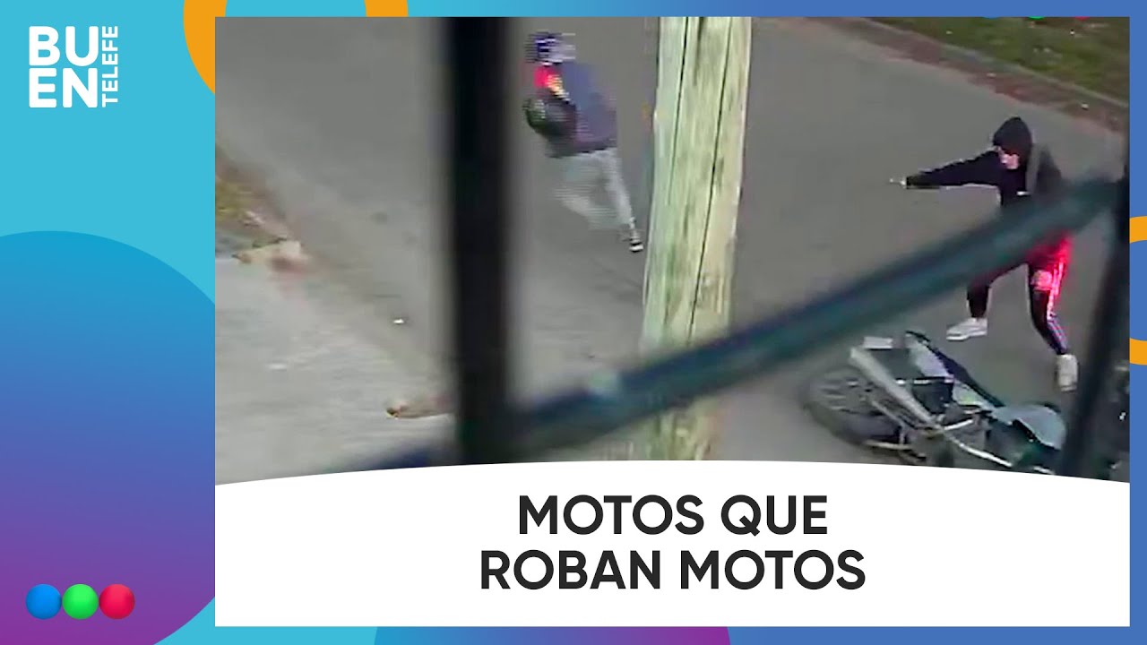 Motociclista robado POR MOTOCHORROS - #BuenTelefe