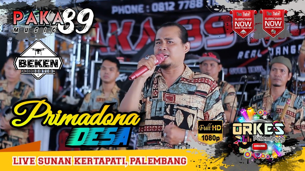 Paka 89 Music | Primadona Desa | Shadat | Live Sunan Kertapati Palembang | Beken Production