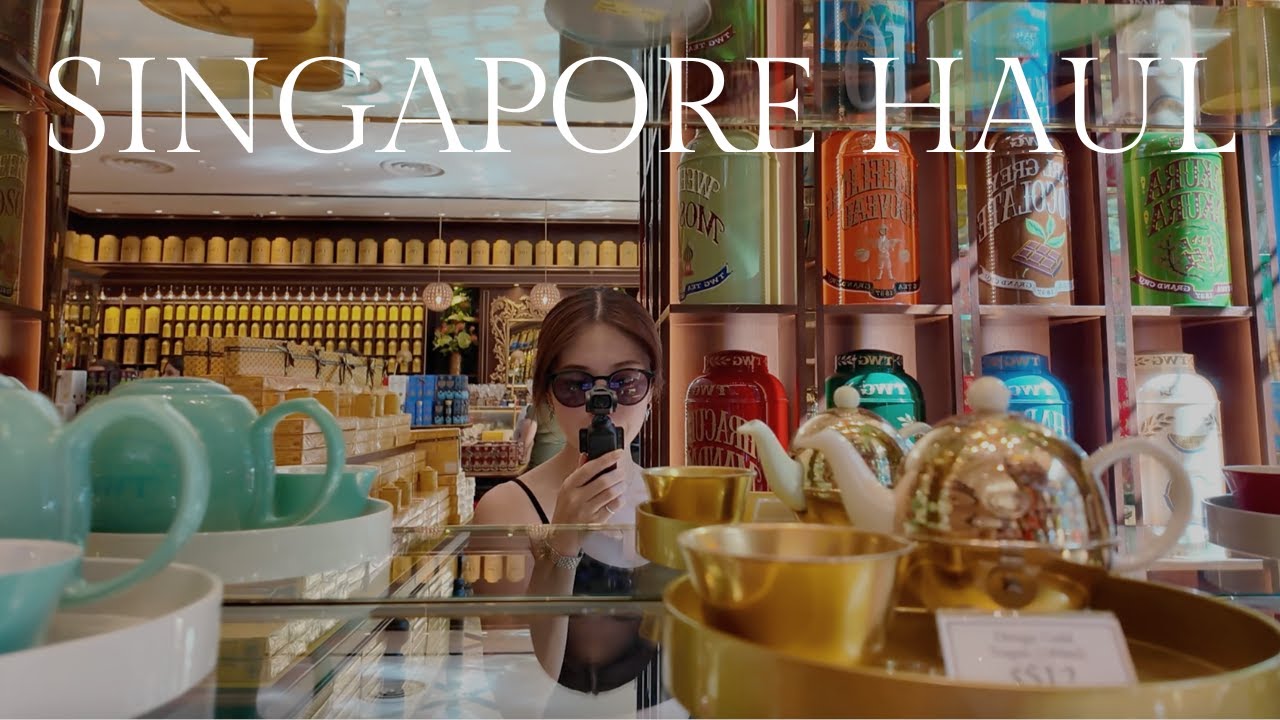 Singapore HAUL🇸🇬 | TWGで爆買い！🫖 総額10万円 全部見せます！