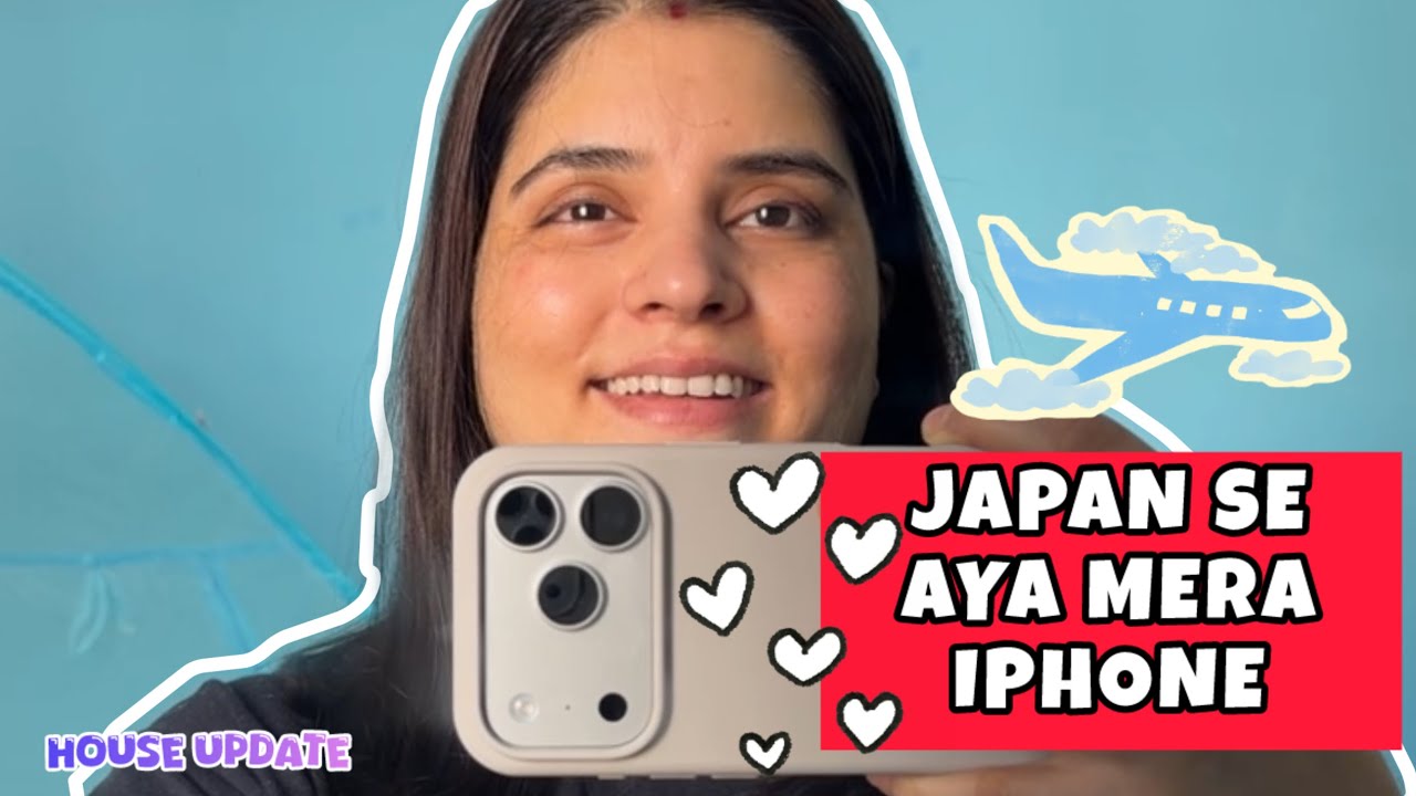 iPhone Unboxing in India 🇮🇳📱 | Japan Model | New Home Update🏡