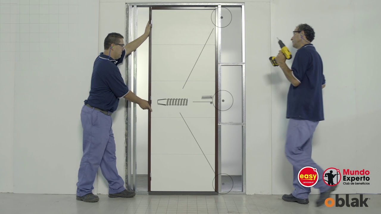 Mundo Experto - Instalación en seco de puertas de interior para tabiques de yeso