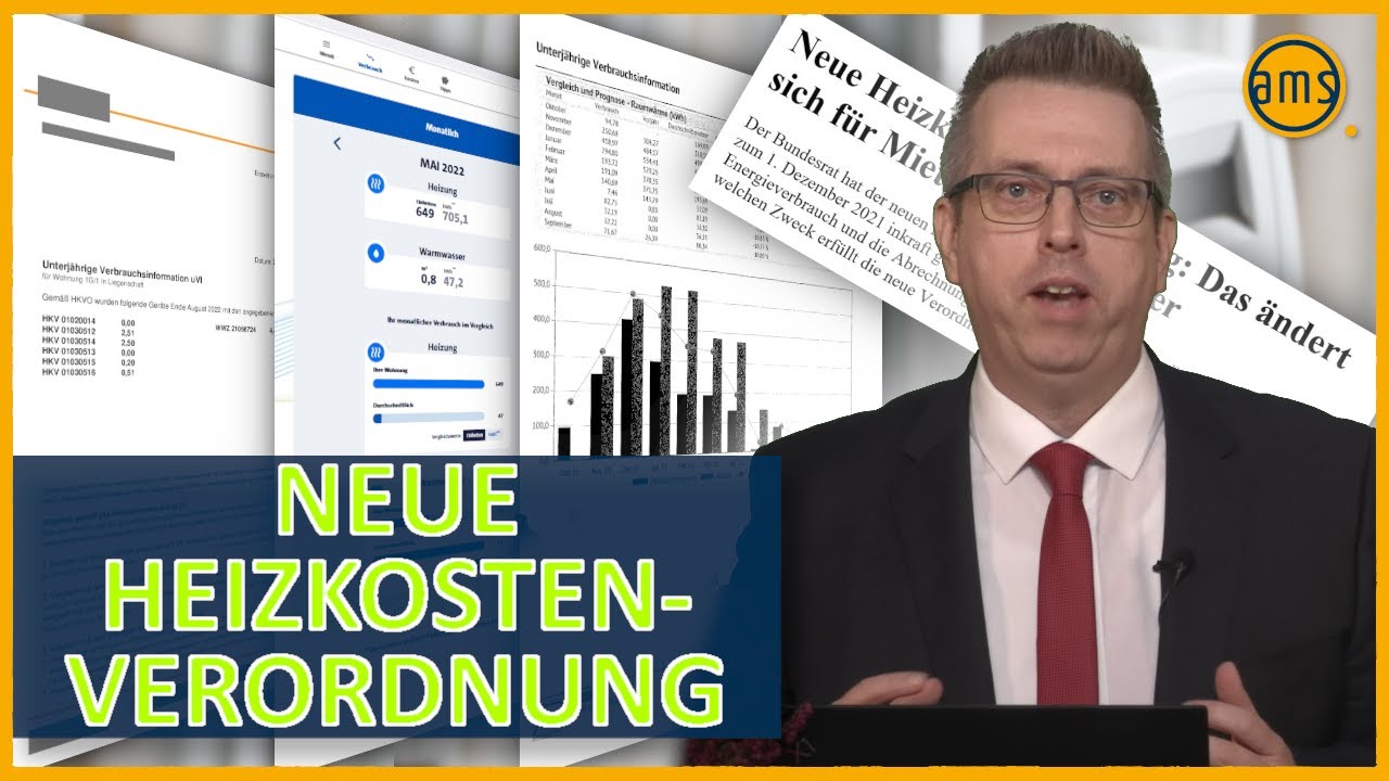 Novelle der HEIZKOSTENVERORDNUNG ab 1.12.2021 - DAS musst du JETZT WISSEN !
