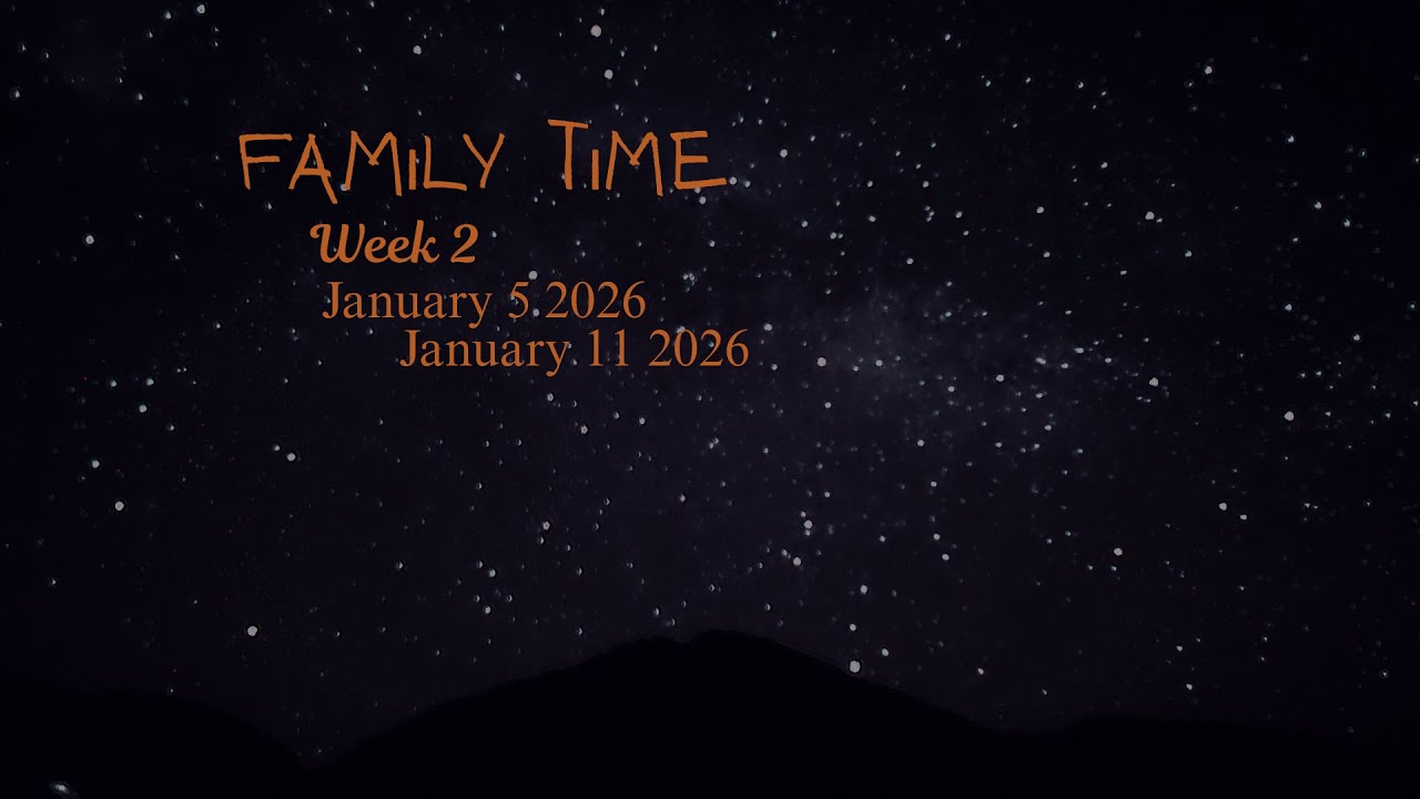 Week 2: Family Time in my Happy Planner