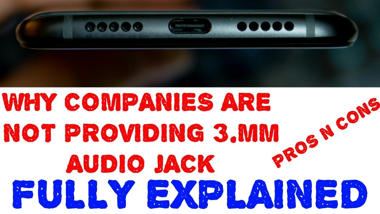 WHY COMPANIES ARE NOT PROVIDING 3.55 MM AUDIO JACK || FULLY EXPLAINED