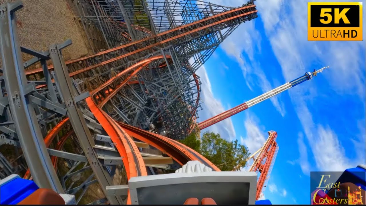 Wicked Cyclone POV 5K Six Flags New England Agawam, MA