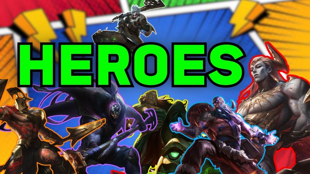 LOS CAMPEONES BUENOS EN LEAGUE OF LEGENDS