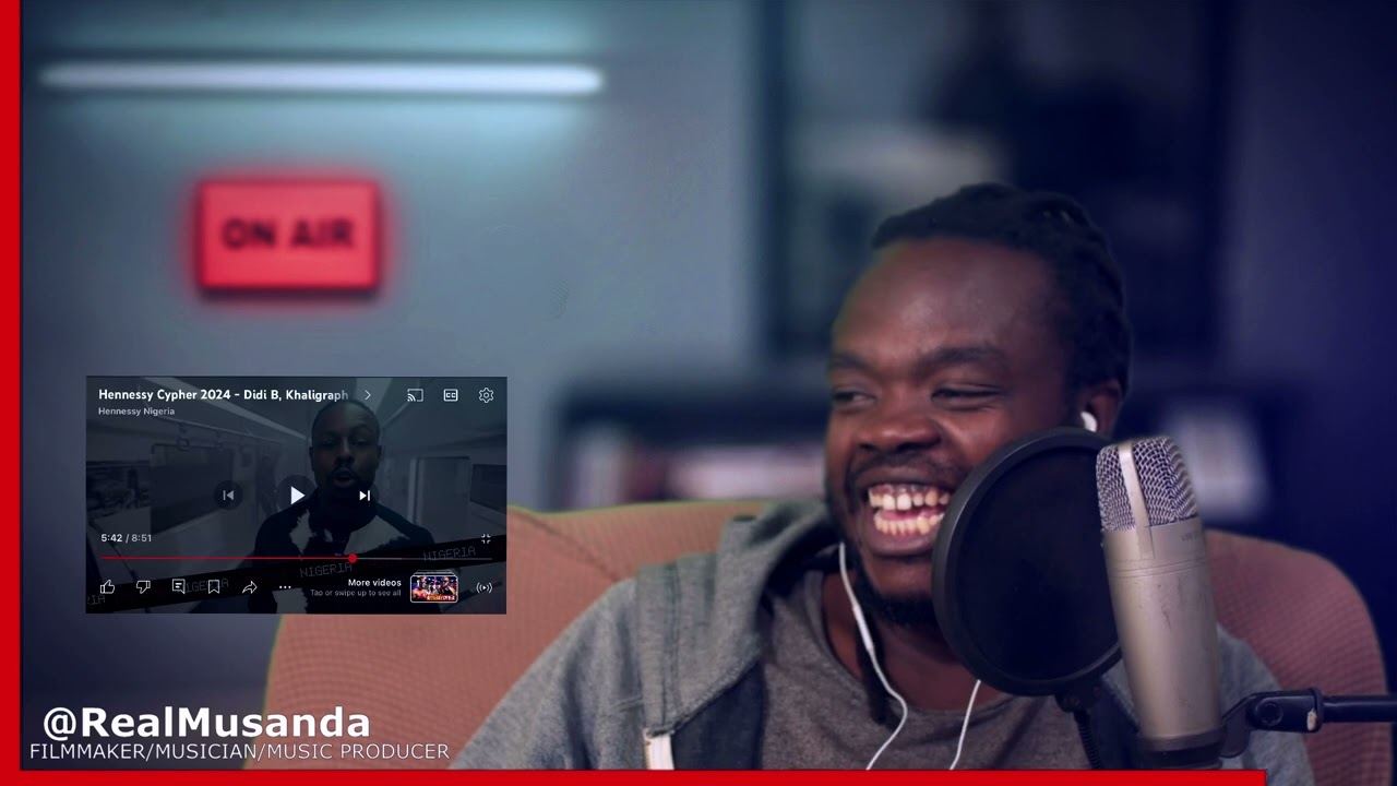 Ep 23. Checking out Hennessy 2024 cypher (REACTION!!!) | South African YouTuber
