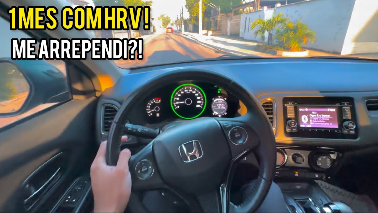 1 MÊS COM HR-V EX 2016! CONTINUO GOSTANDO DO CARRO?!