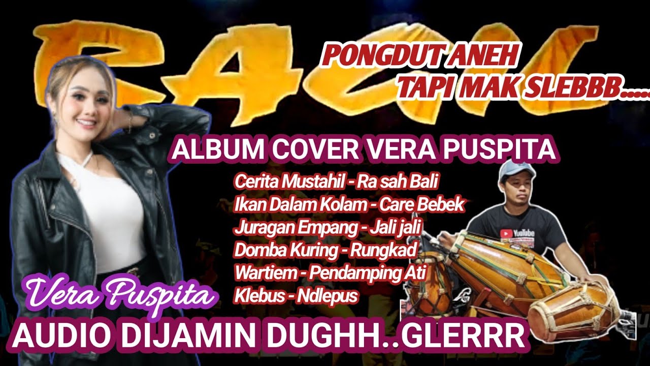 ALBUM COVER VERA PUSPITA - KENDANG RAMPAK - RAGIL PONGDUT