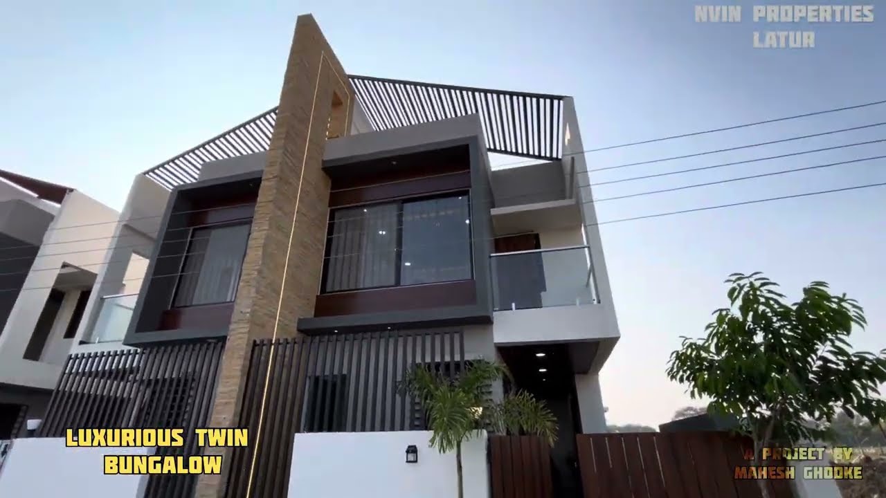TWIN 3BHK BUNGALOW IN LATUR | 95L | 3BHK BUNGALOW | NVIN PROPERTIES LATUR