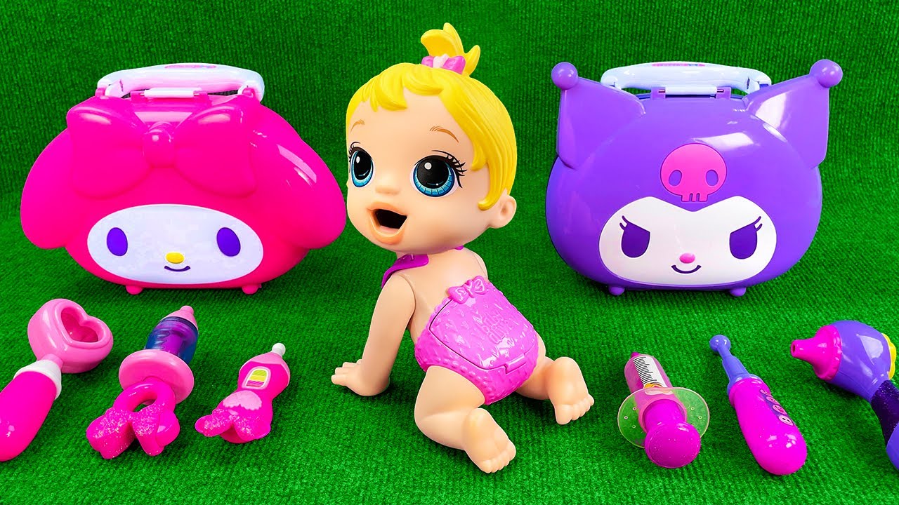 [toy asmr] Unboxing Satisfactorio de Juguetes Baby Alive Doctor y Set de Alimentación