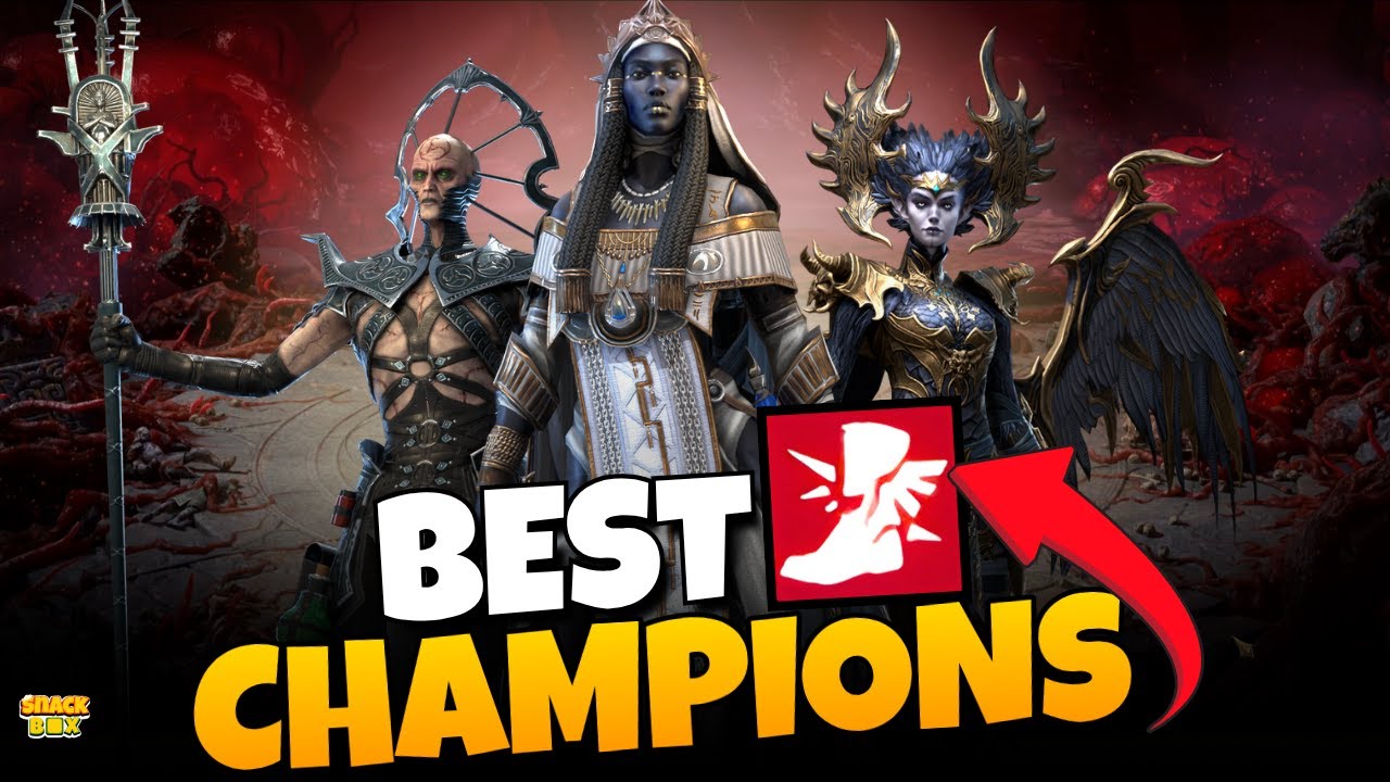One of the most important Debuffs for CHIMERA!! Here's my TOP 10... | Raid: Shadow Legends