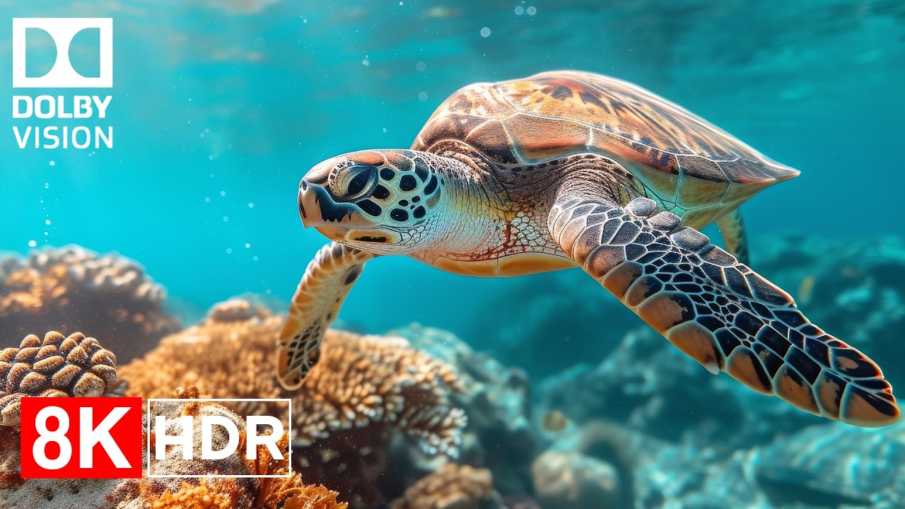 Underwater Life OLED Demo HDR 8K Ultra HD Dolby Vision™ 60fps