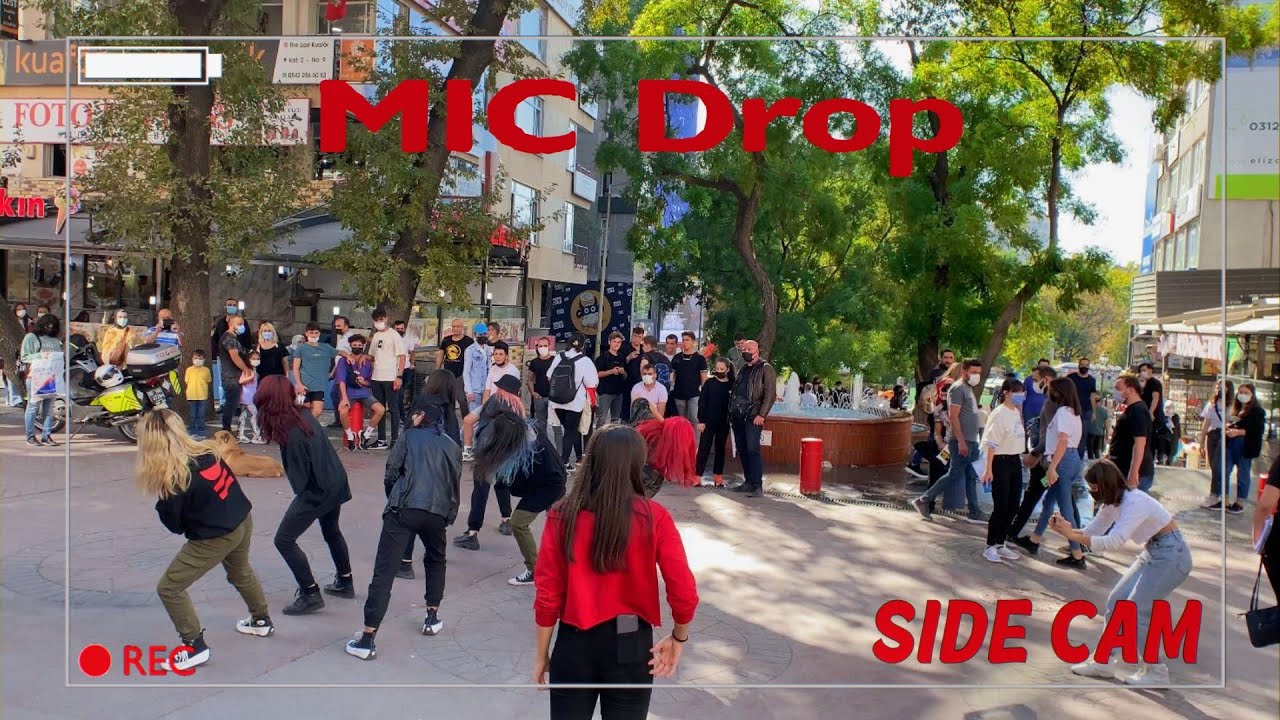 [KPOP IN PUBLIC TURKEY | SIDE CAM] BTS - MIC DROP REMIX Dance Cover by FL4C