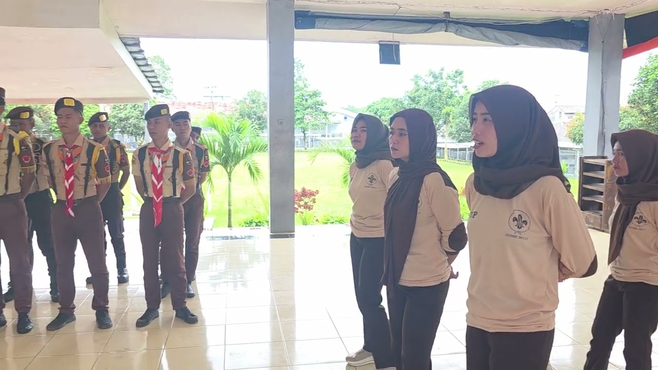 Pramuka Warga Binaan Lapas Kls IIA, Warungkiara Kab. Sukabumi.