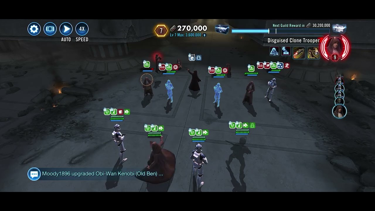Swgoh RAID order66 clone trio