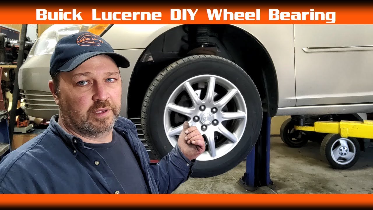 2008 Buick Lucerne DIY Front Wheel Bearing Replacement #autorepair