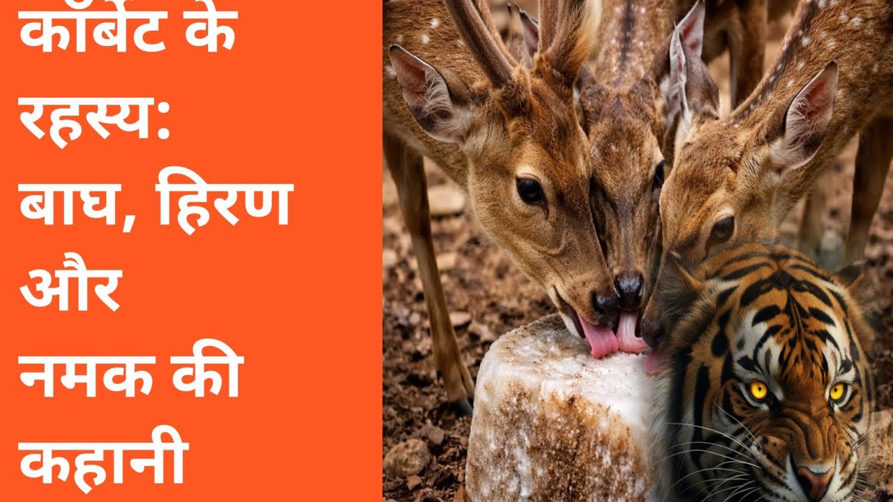Jim Corbett Tiger Reserve: शिकारियों की वजह से जंगल में नमक रखना क्यों बंद हुआ? Salt Licking Mystery