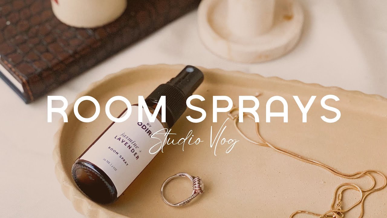 Make Room Sprays that last | Room Spray Recipe | biz VLOG | #byodirihome #byodiricandles #homedecor