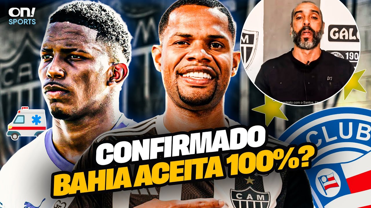 AGORA🚨BAHIA FAZ ANUNCIO IMPORANTE SOBRE ATACANTE 🚑🔥novas informações sobre JUNIOR SANTOS E BAHIA
