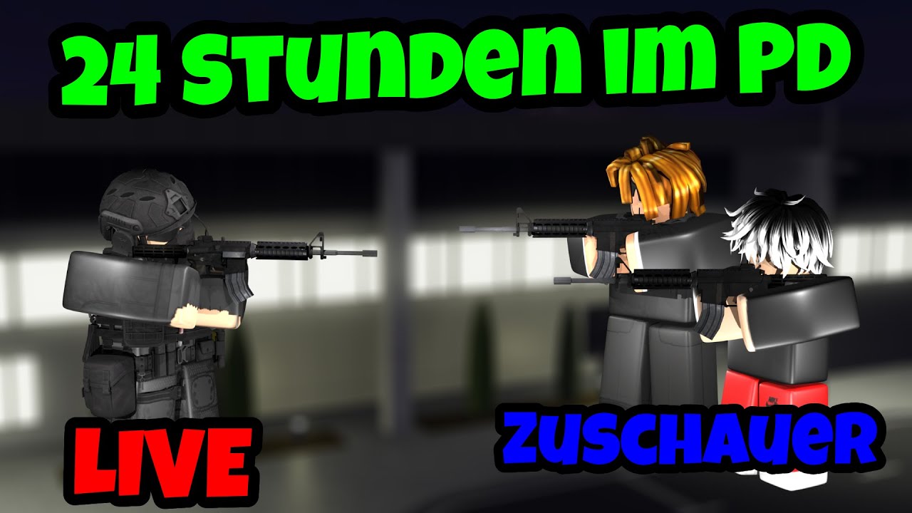 24 Stunden im PD während Livestream!?! (GEHT SCHIEF)