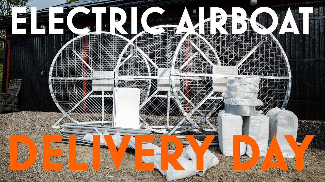 Taking Delivery of the WORLDS FIRST production ELECTRIC AIRBOAT!