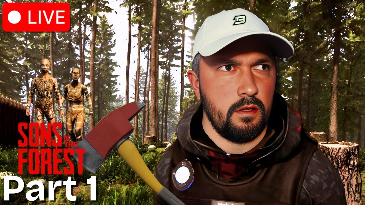🔴🔴 LIVE | SONS OF THE FOREST - FIRST PLAYTHROUGH!