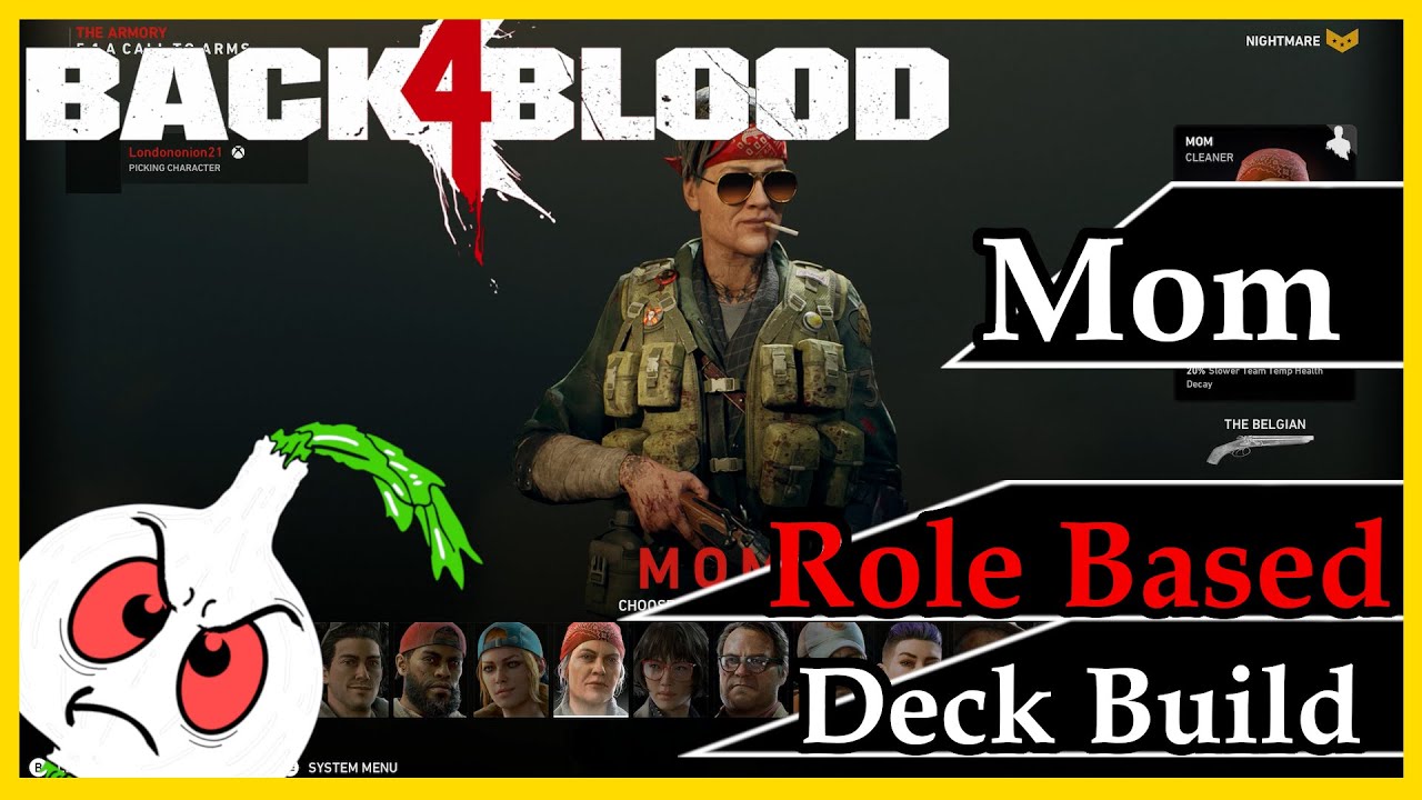 Back 4 Blood: A ROLE BASED DECK BUILD FOR MOM// SKILL ANALYSIS