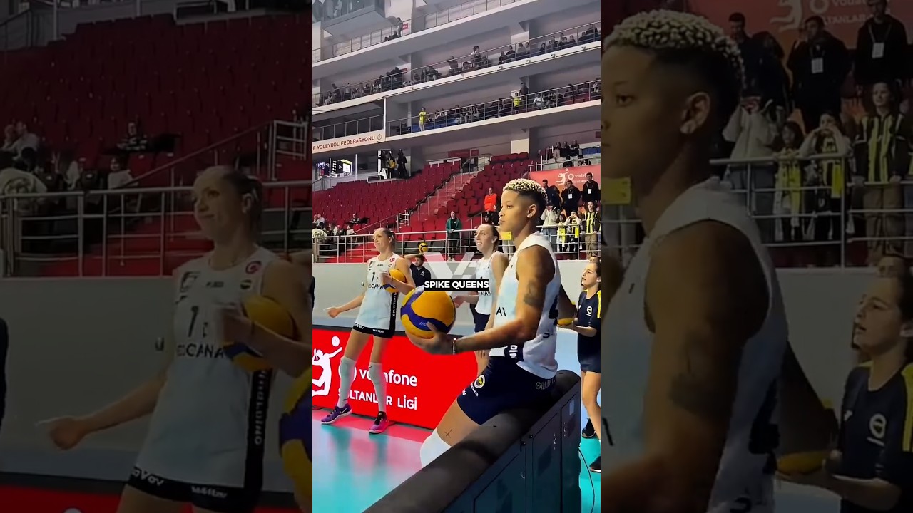 Melissa Vargas and Fenerbahce Stars Dance on the Volleyball Court! 💃