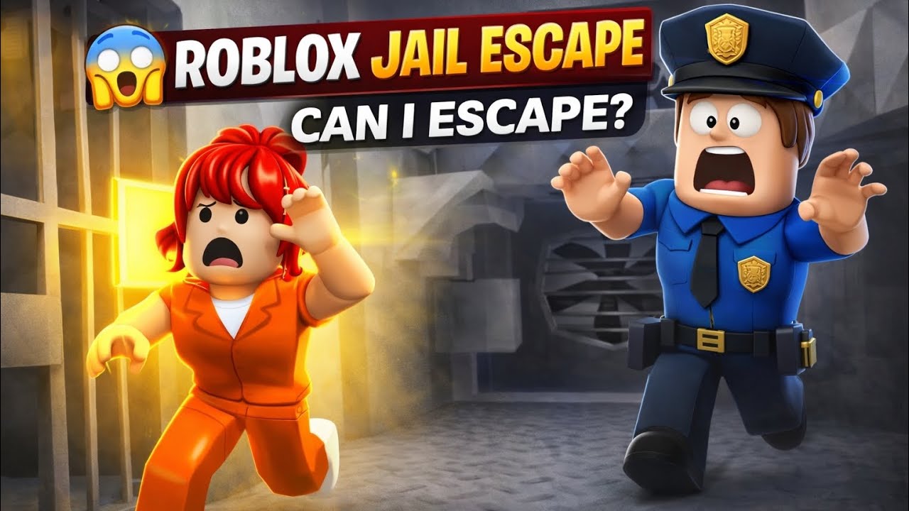 😱 Roblox Prison Escape Challenge | Can I Escape?